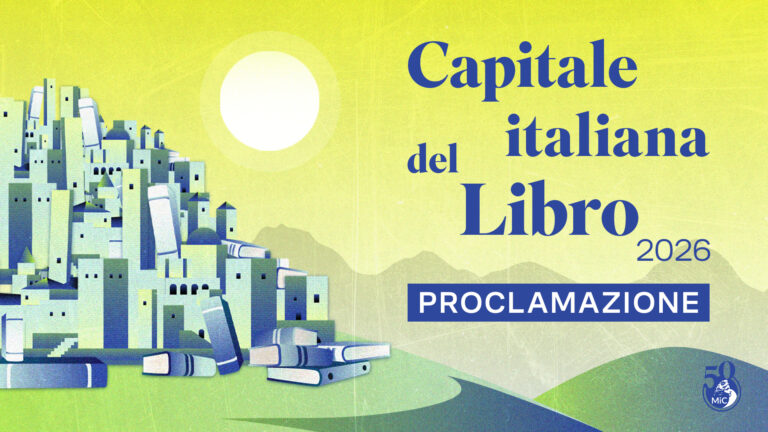 Venerdì 24 ottobre la proclamazione della Capitale italiana del libro 2026